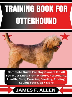 cover image of TRAINING BOOK FOR OTTERHOUND